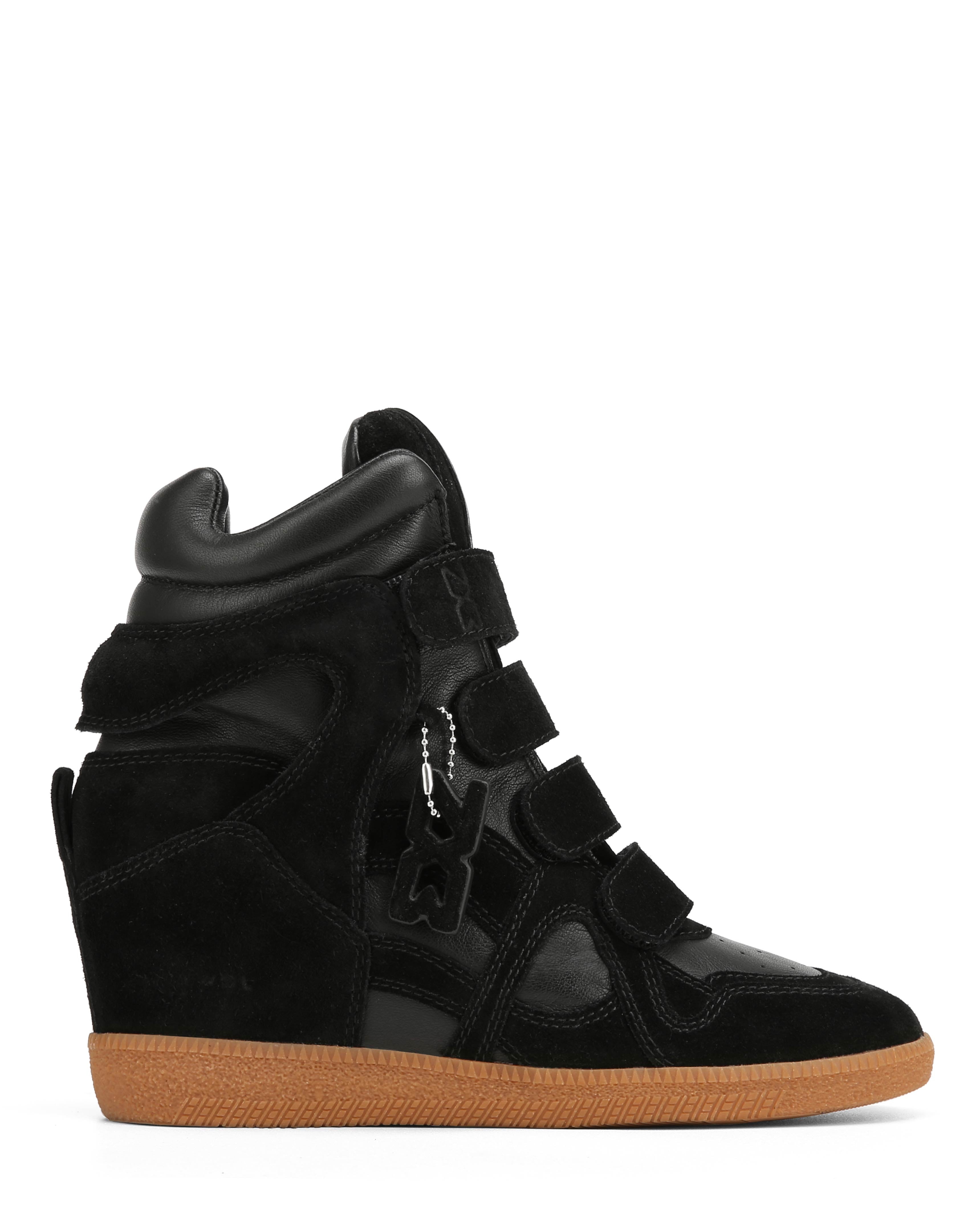 靴 nok Nokwol Women Eden Black Leather/Suede Sneakers | Nokwol