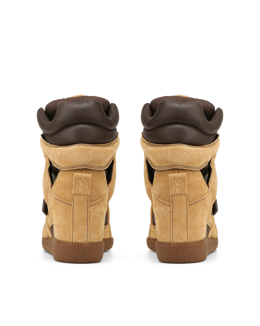 Eden Yellow Taupe/Brown Leather/Suede