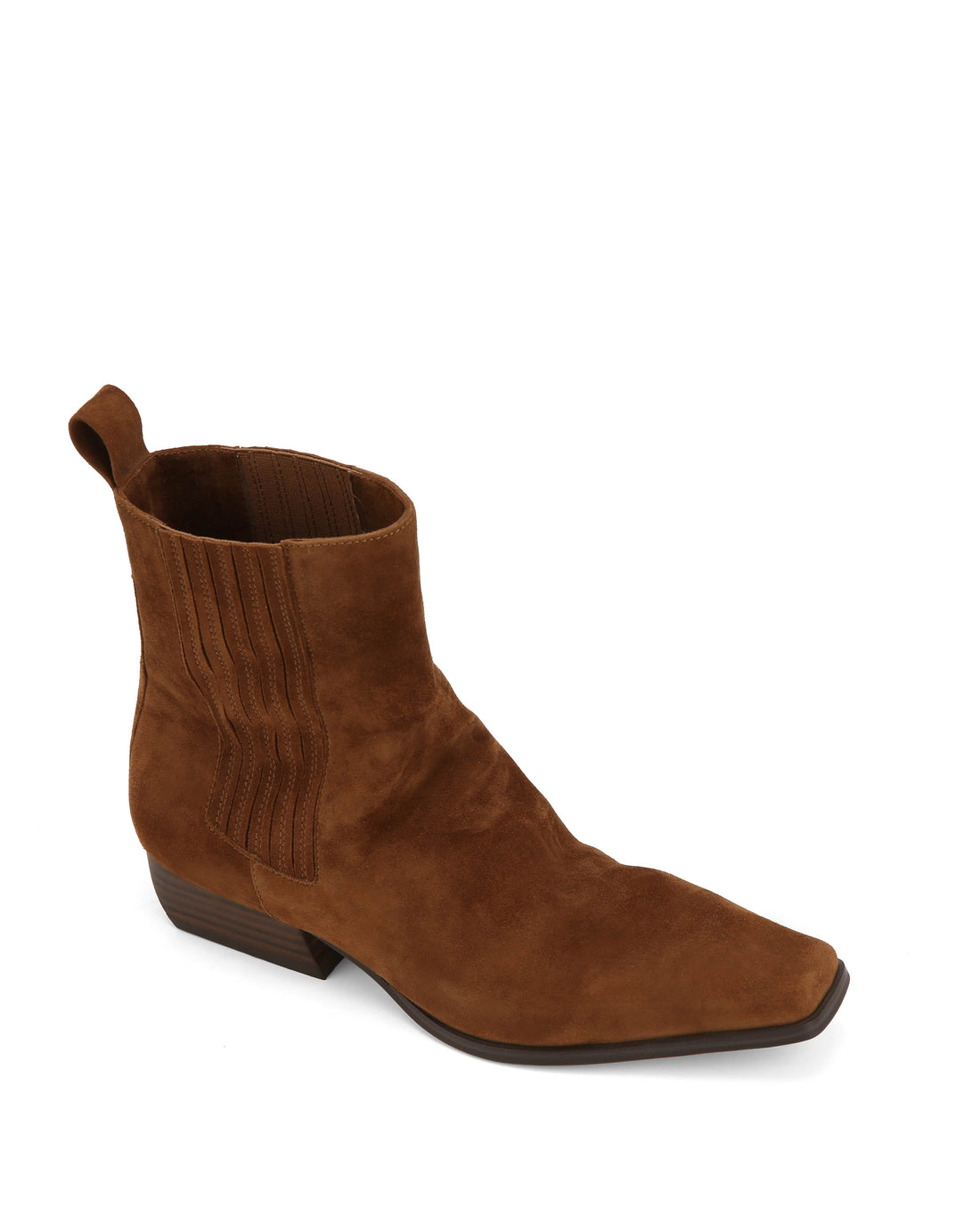 Ema Dark Chestnut Suede