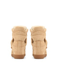Envy Beige Mesh/Suede - back view