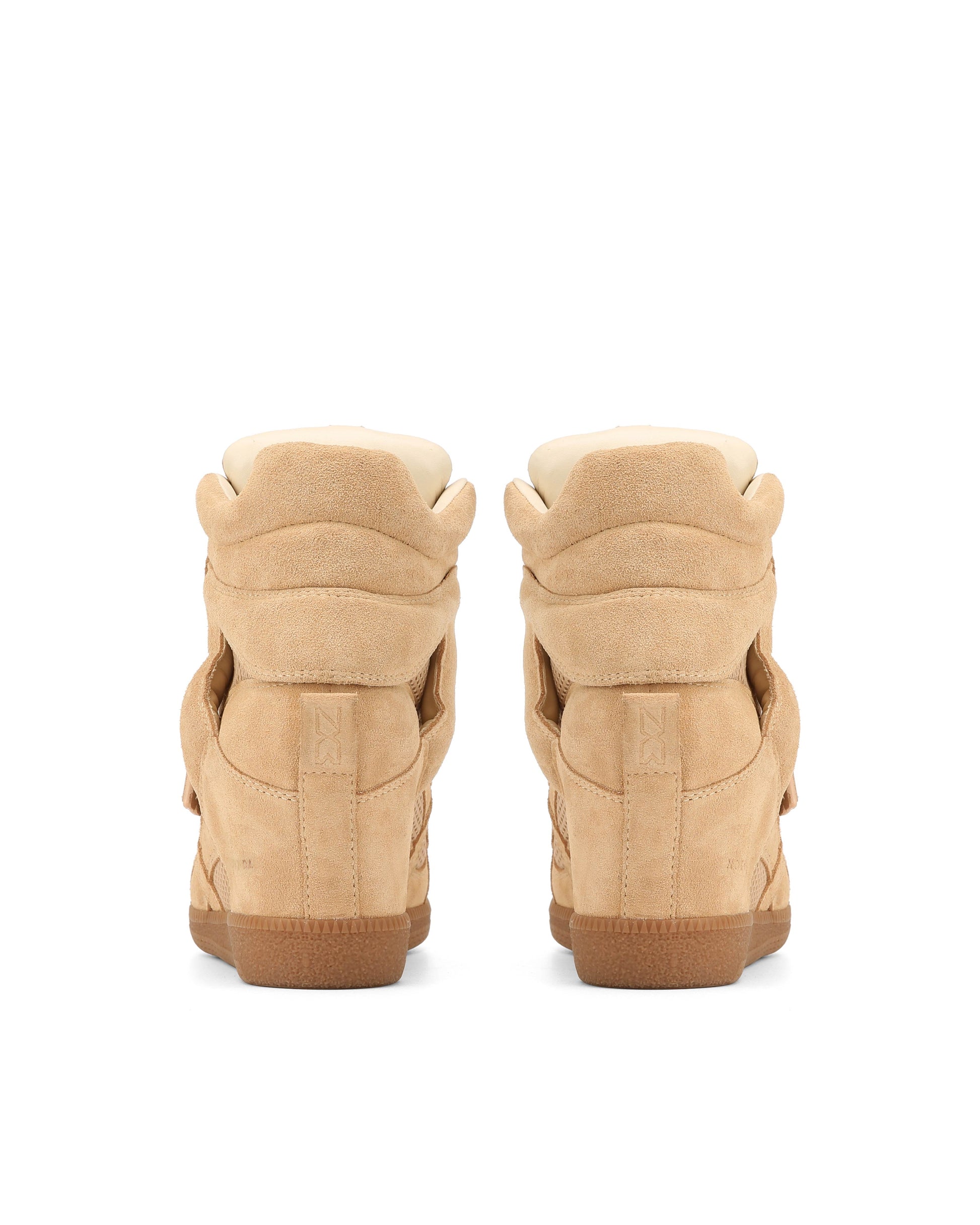 Envy Beige Mesh/Suede - back view