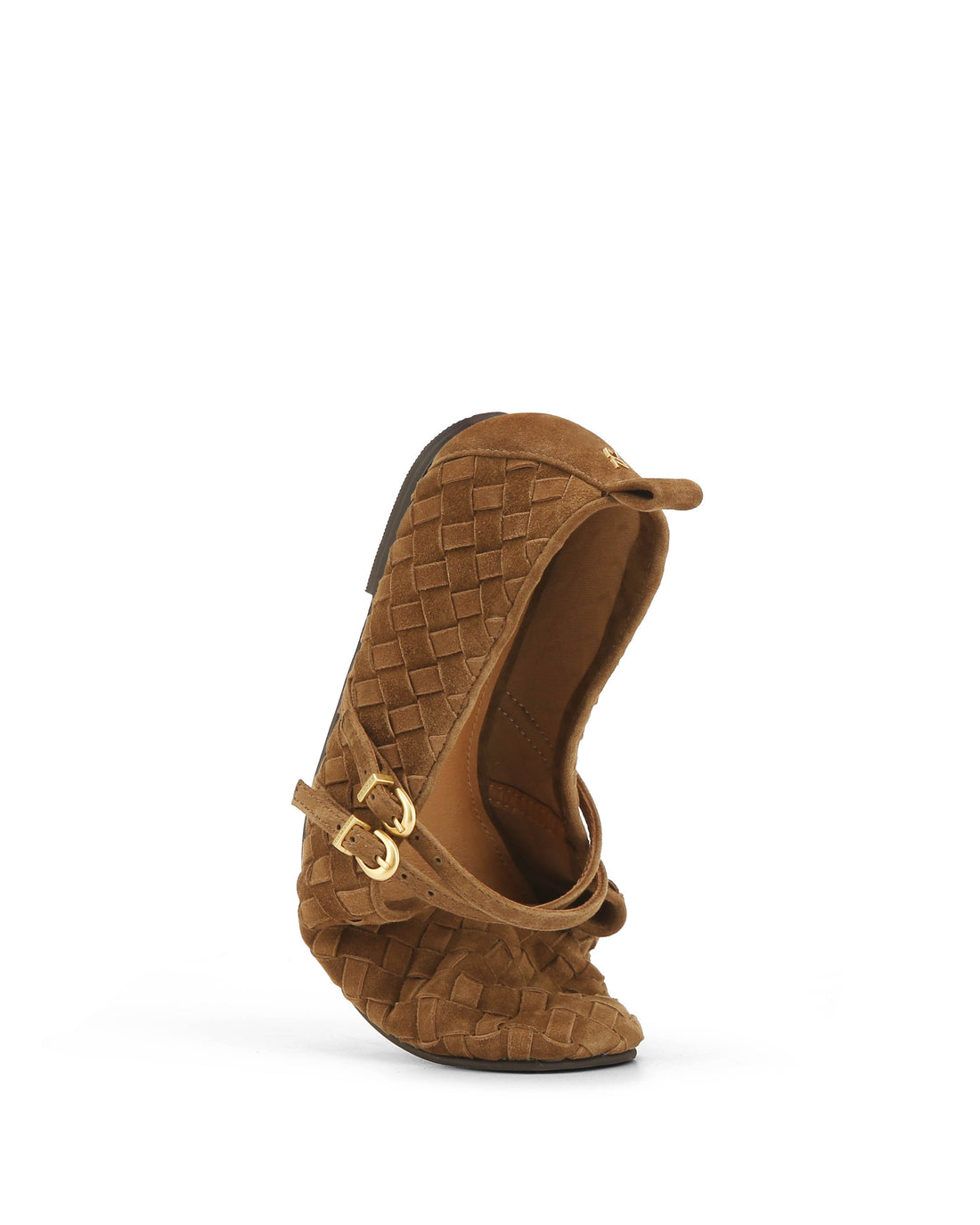 Essa Walnut Suede