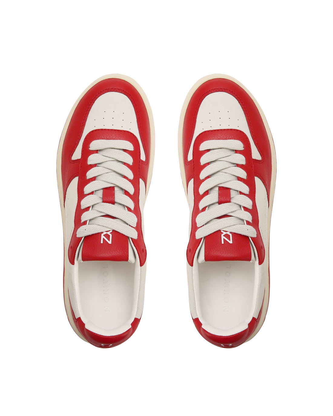 Evie Red/White Leather