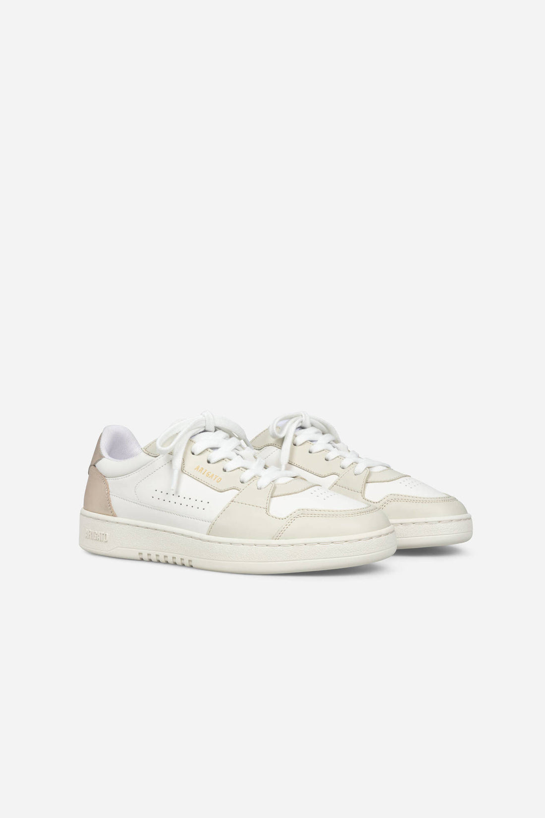 Dice Lo Sneaker White/Gold Leather/Suede