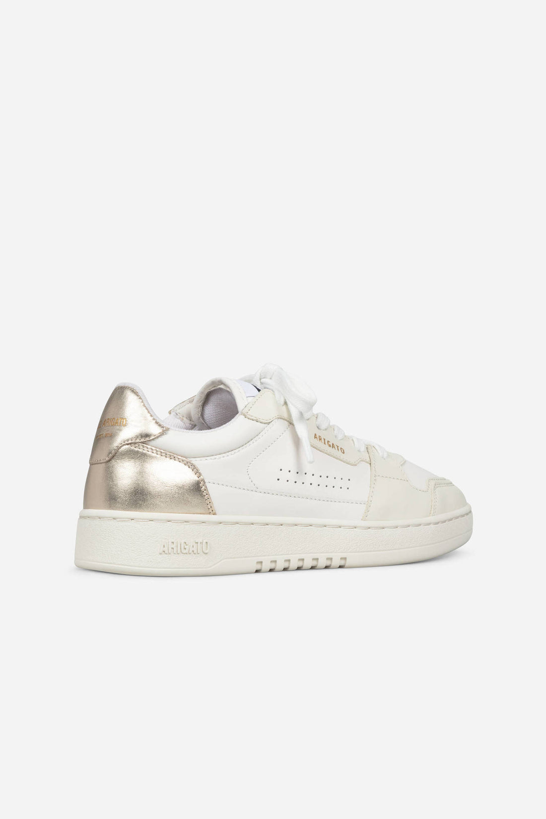 Dice Lo Sneaker White/Gold Leather/Suede