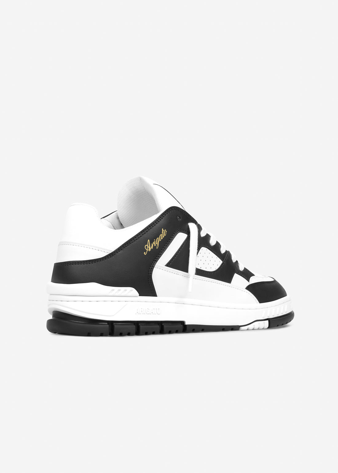 Area Lo Sneaker White/Black Leather