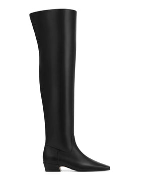 Fly Black Leather
