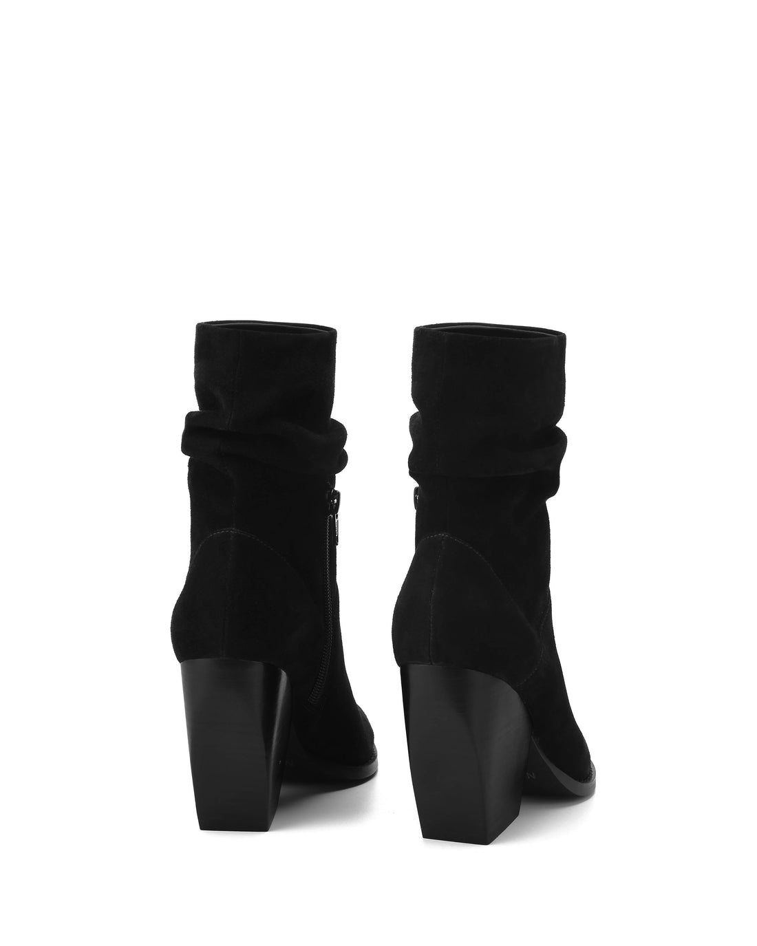 Freya Black Suede