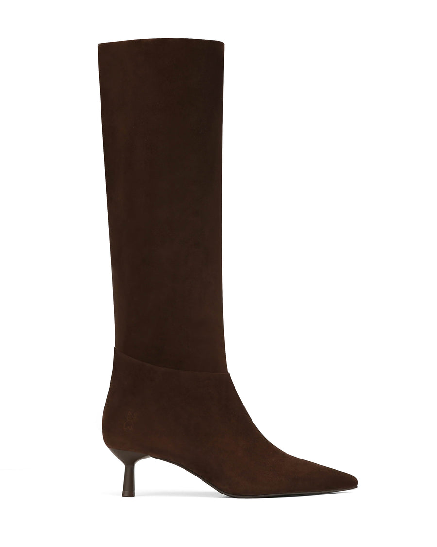 Gia Kid Suede Brown