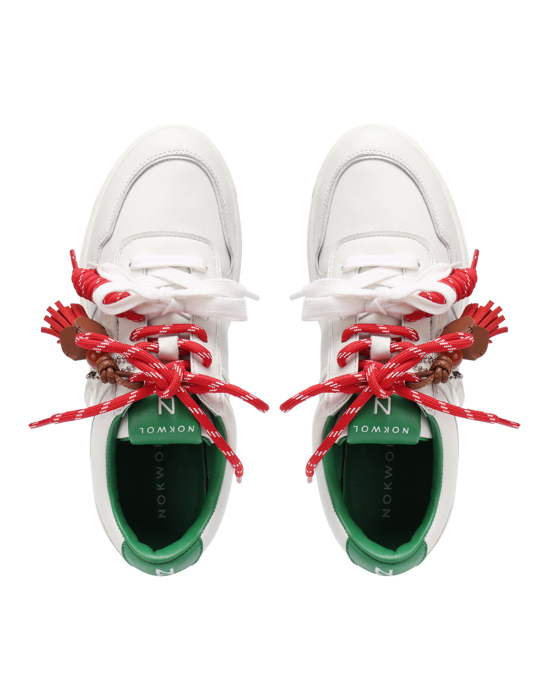 Gillie White Leather