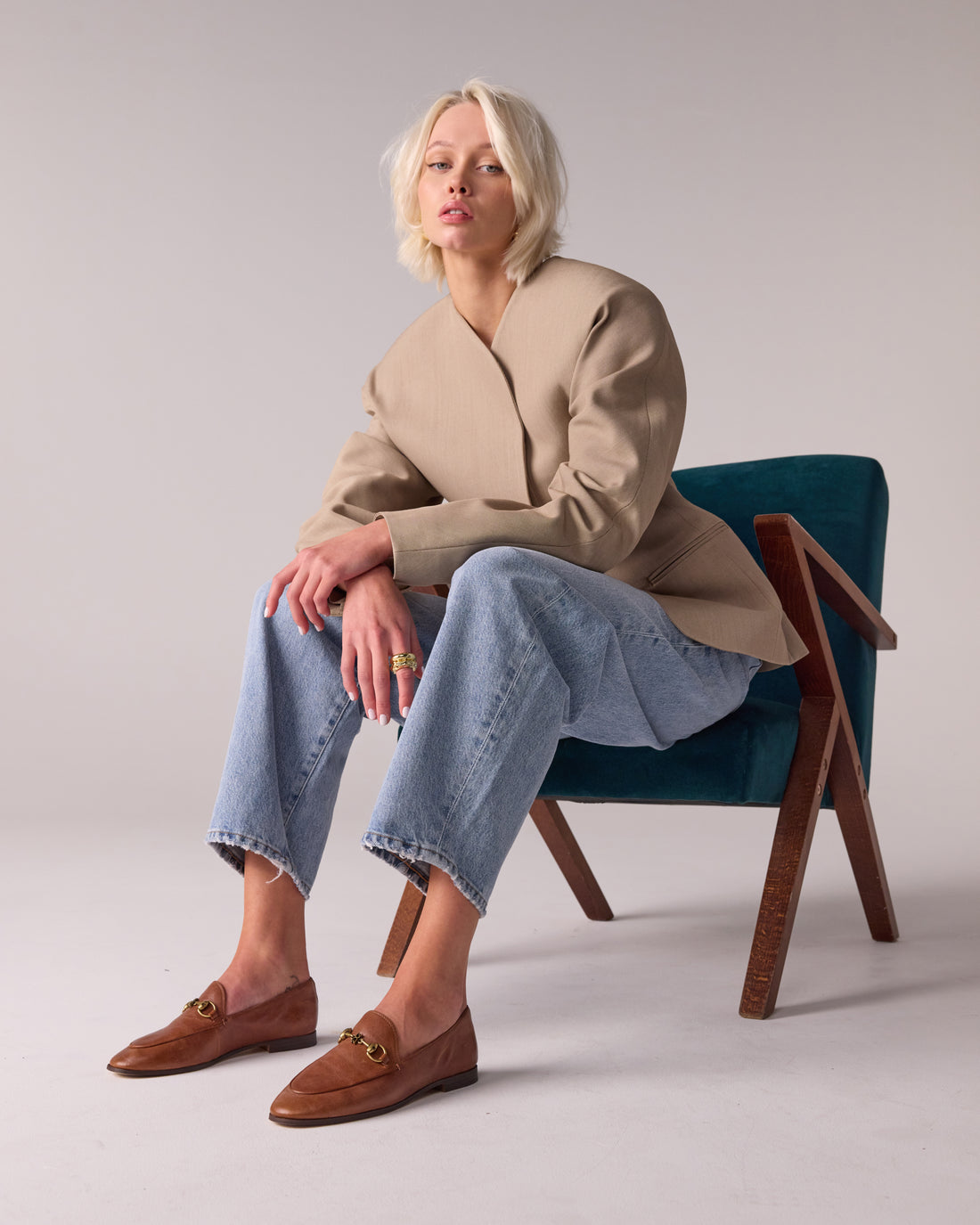 Gale Tan Leather