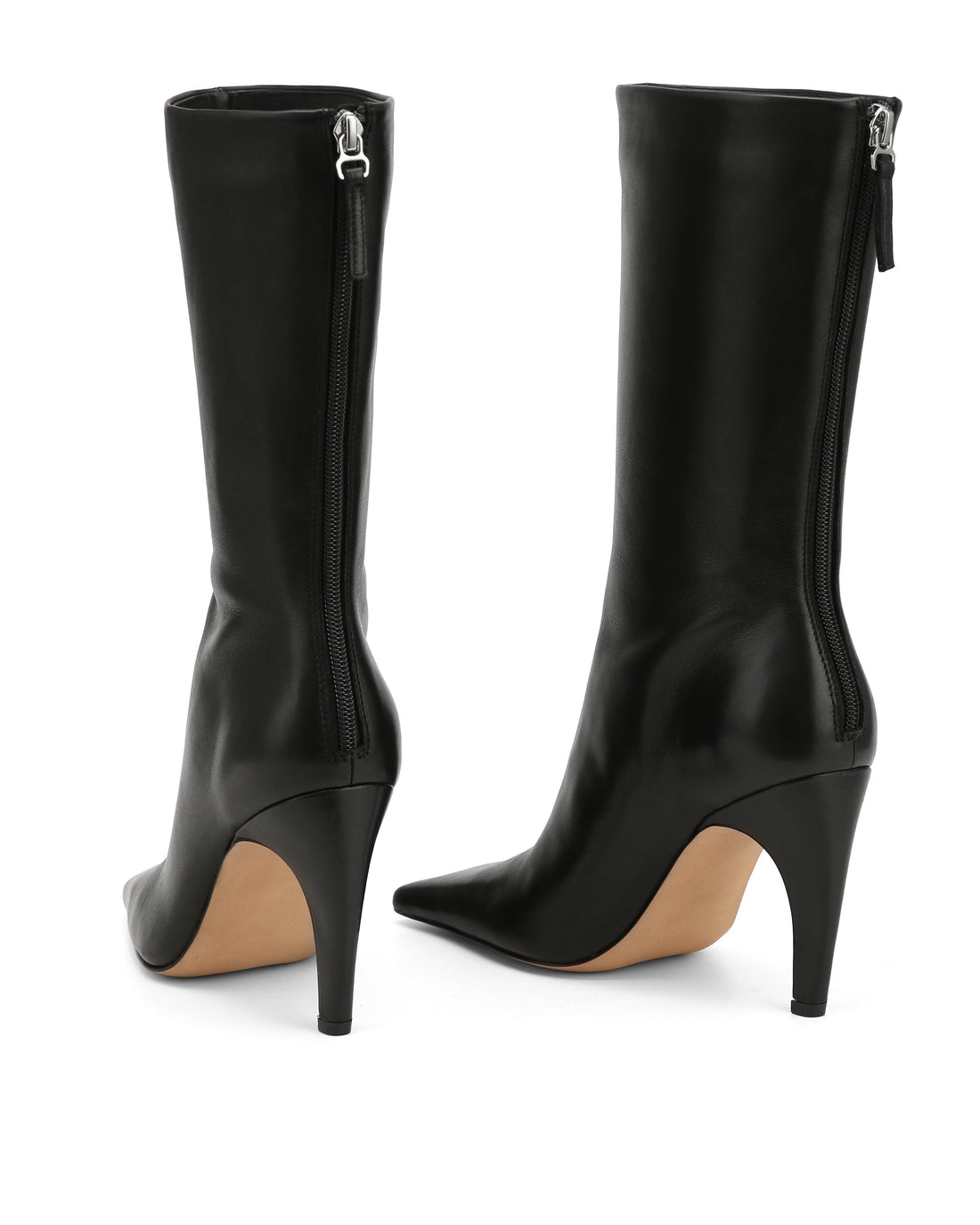 Haute Black Leather