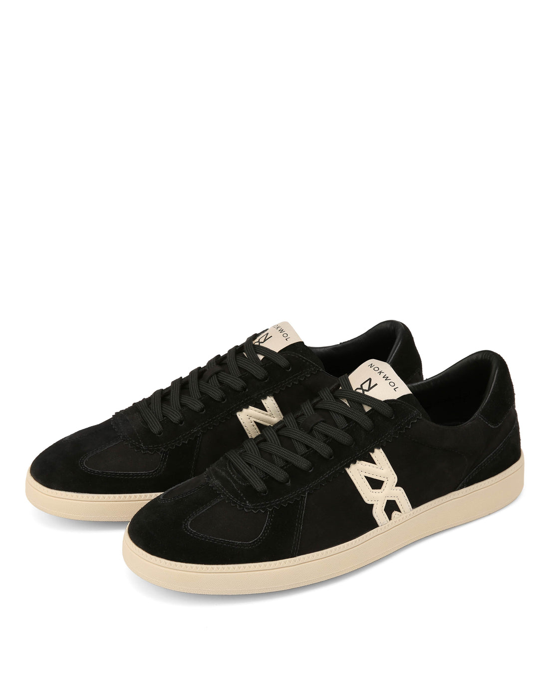 Hero-M Black/Off White Nubuck/Suede