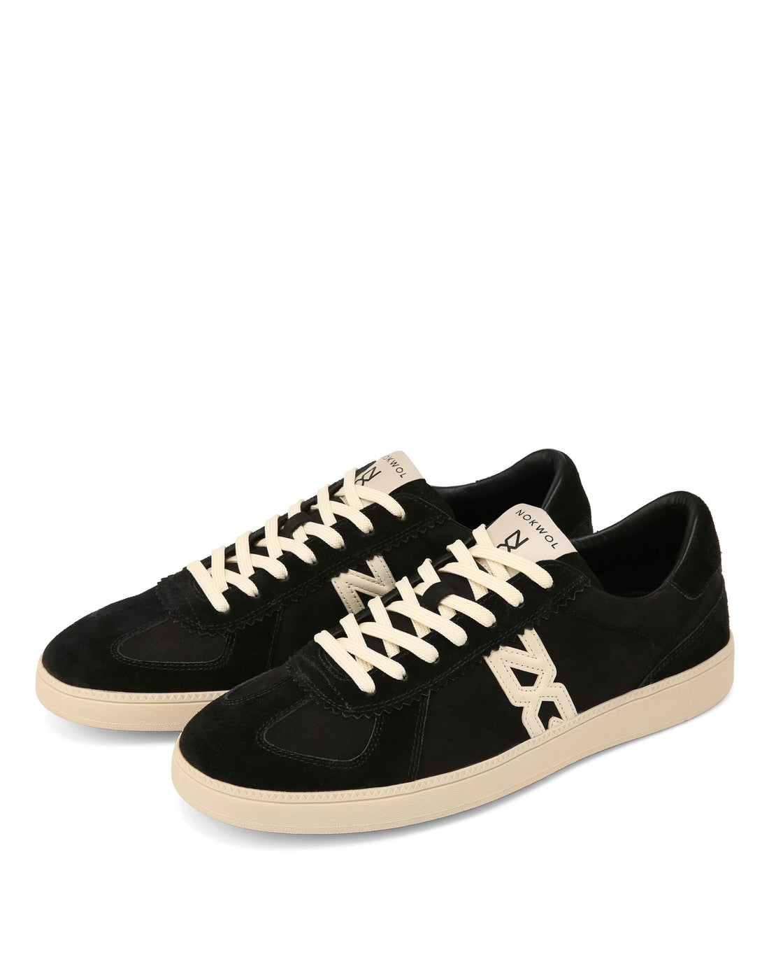 Hero-M Black/Off White Nubuck/Suede