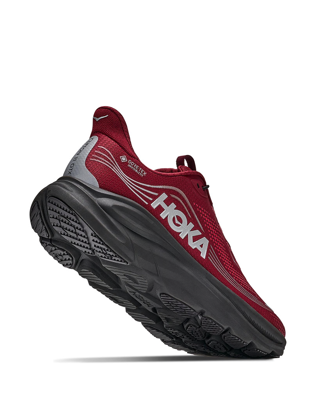 M Clifton 11 GTX Varsity Burgundy/Carbon Black 1176574-VYBR