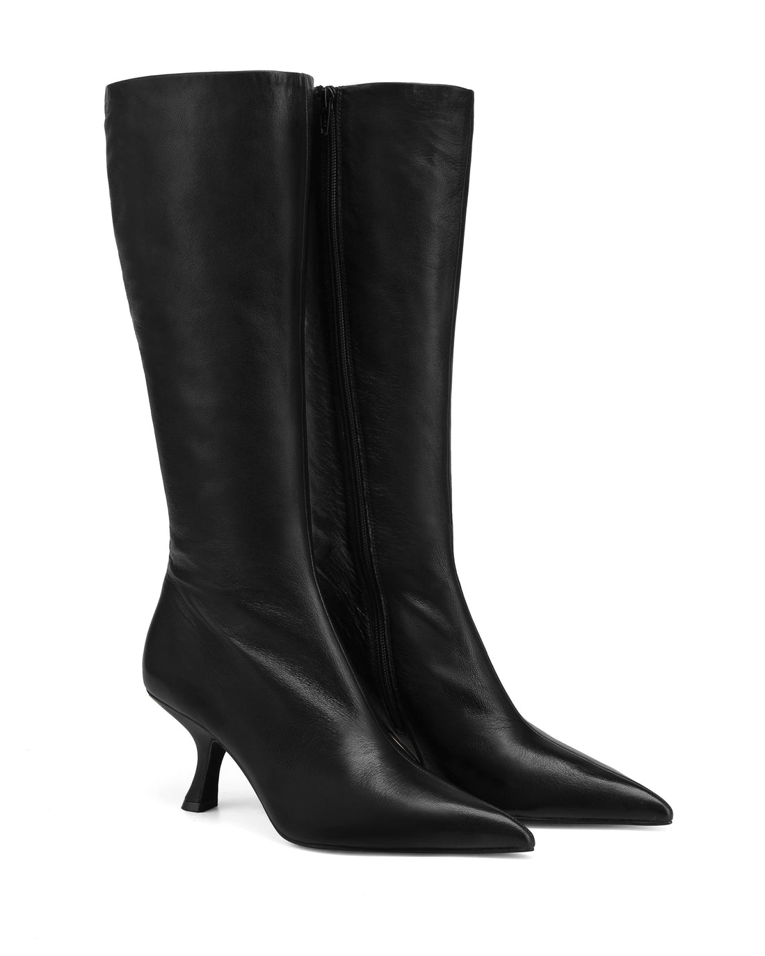 Hue Black Leather