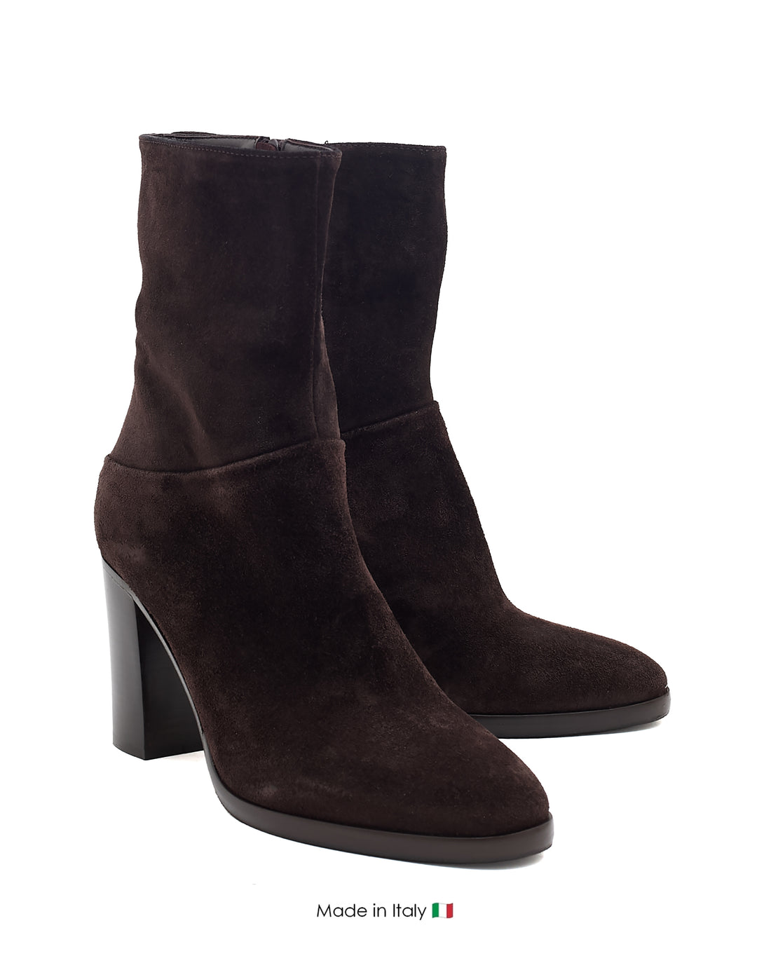 Isadora Dark Brown Suede