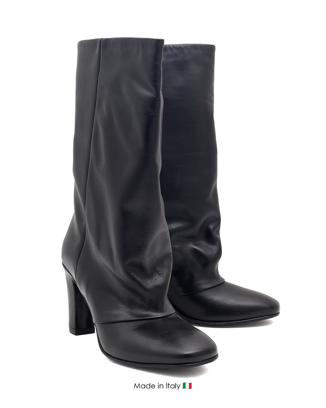 Issie Black Leather