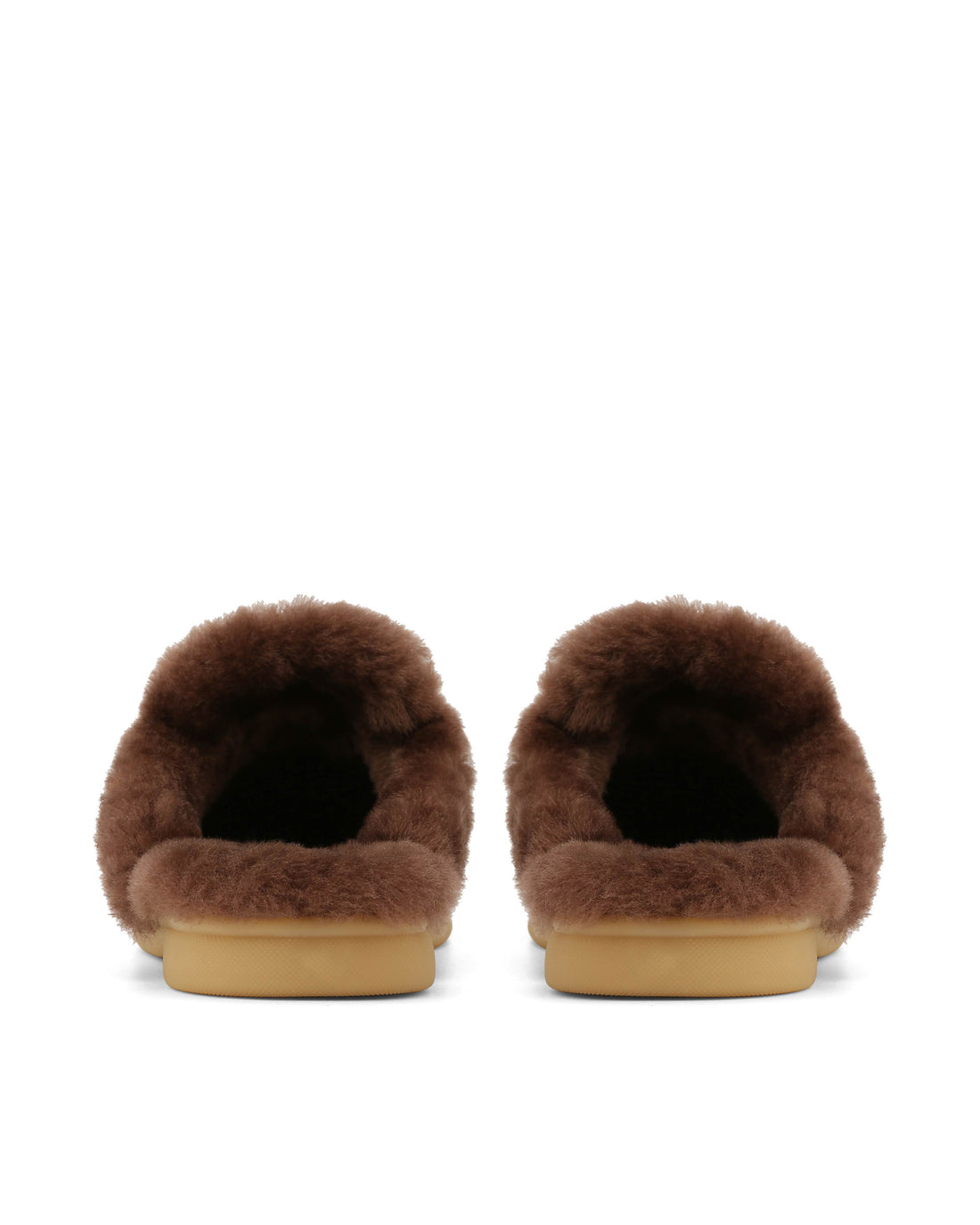 Jen Fur Chocolate Suede