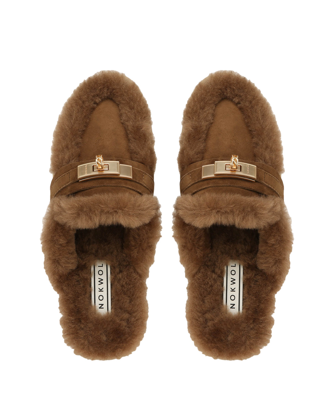 Jen Fur Walnut Suede