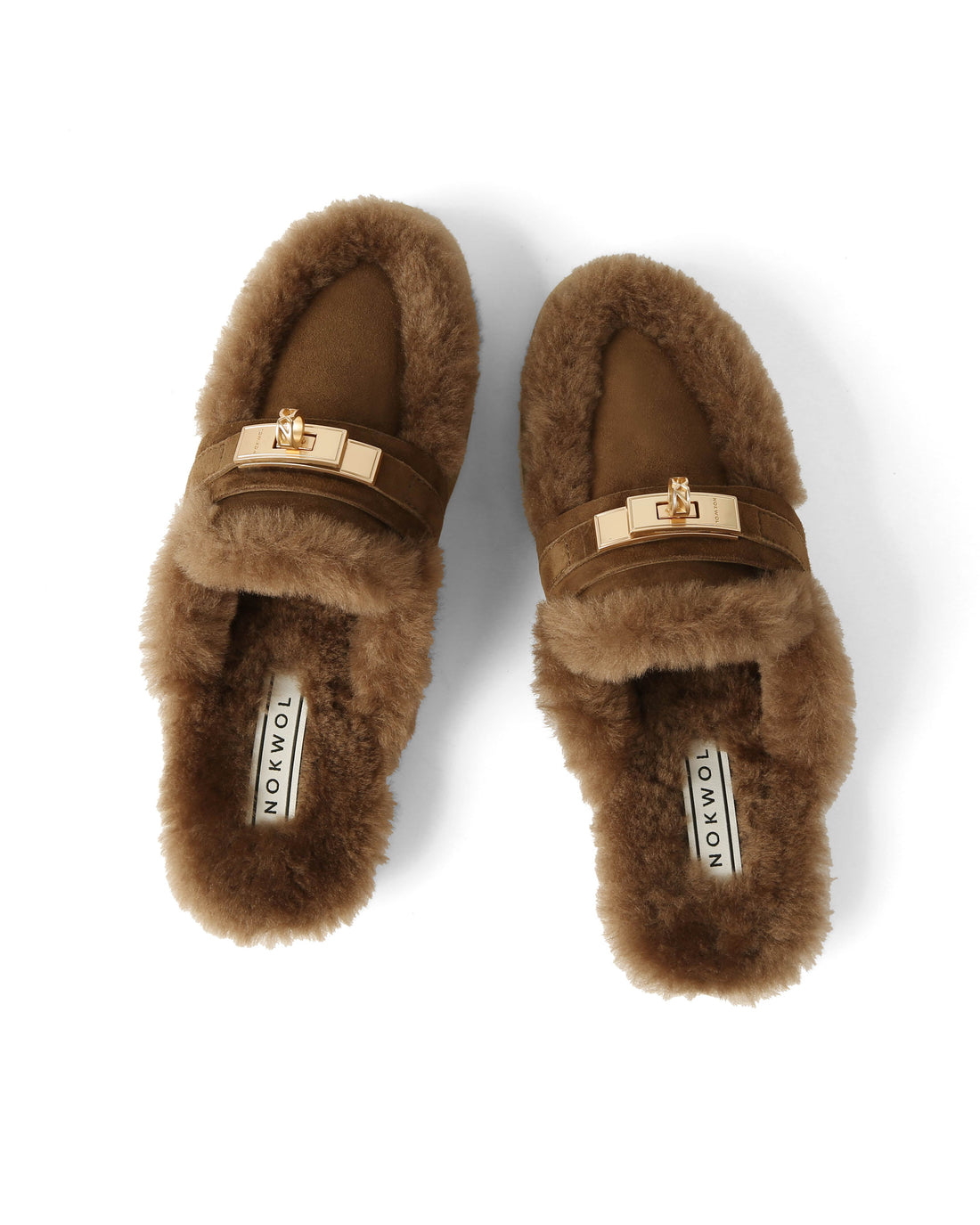 Jen Fur Walnut Suede