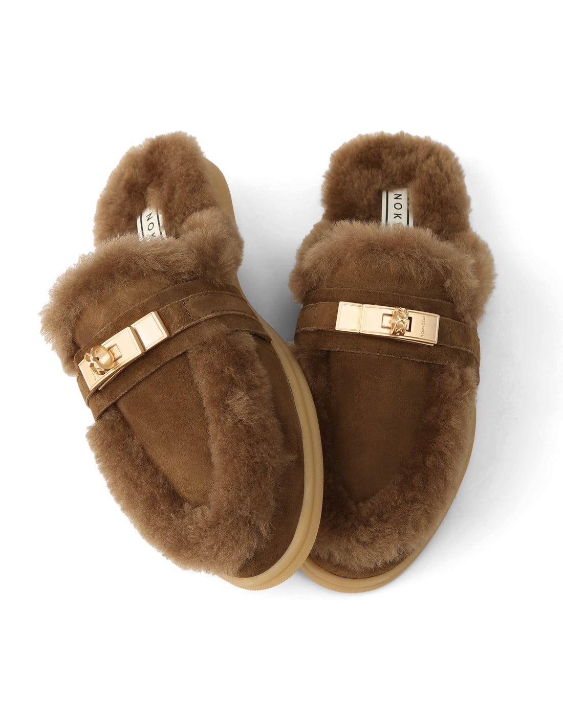 Jen Fur Walnut Suede