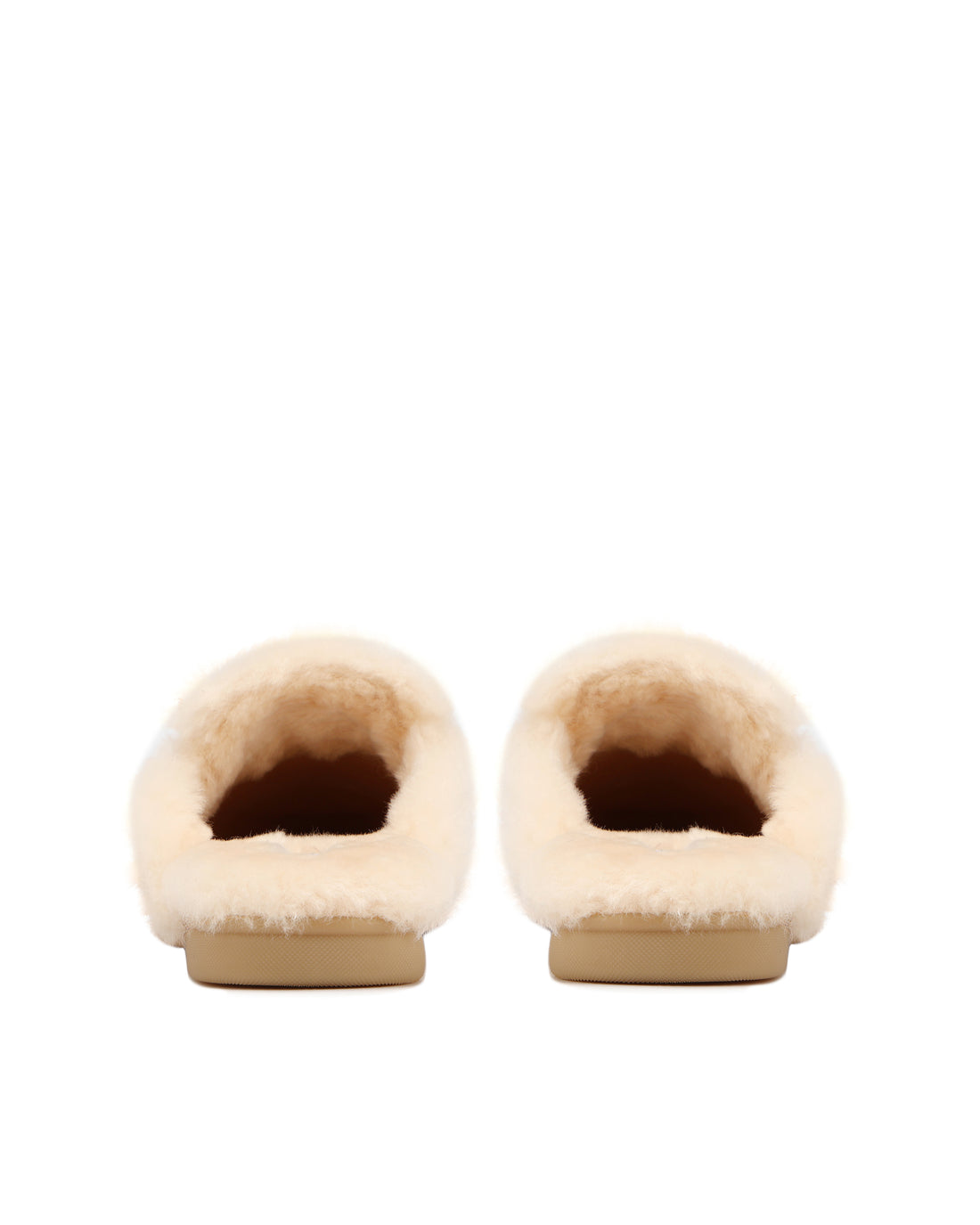 Jessie Fur Beige Suede