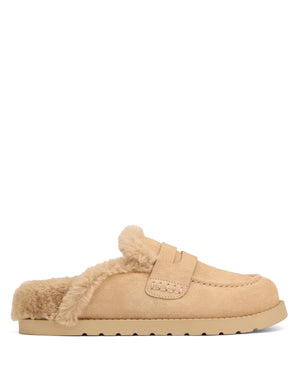 June Beige Suede