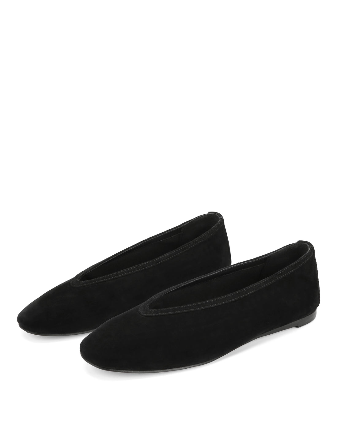 Lane Black Suede