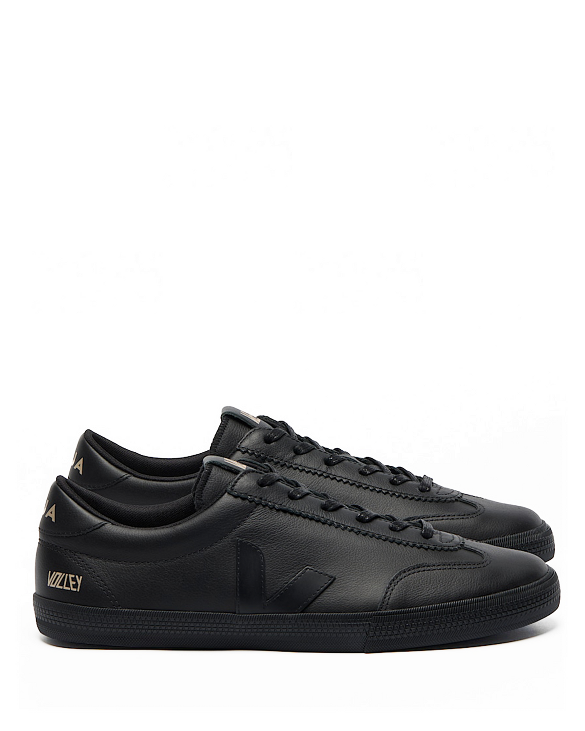 W Volley Signature Full-Black O.T. Leather YP20215