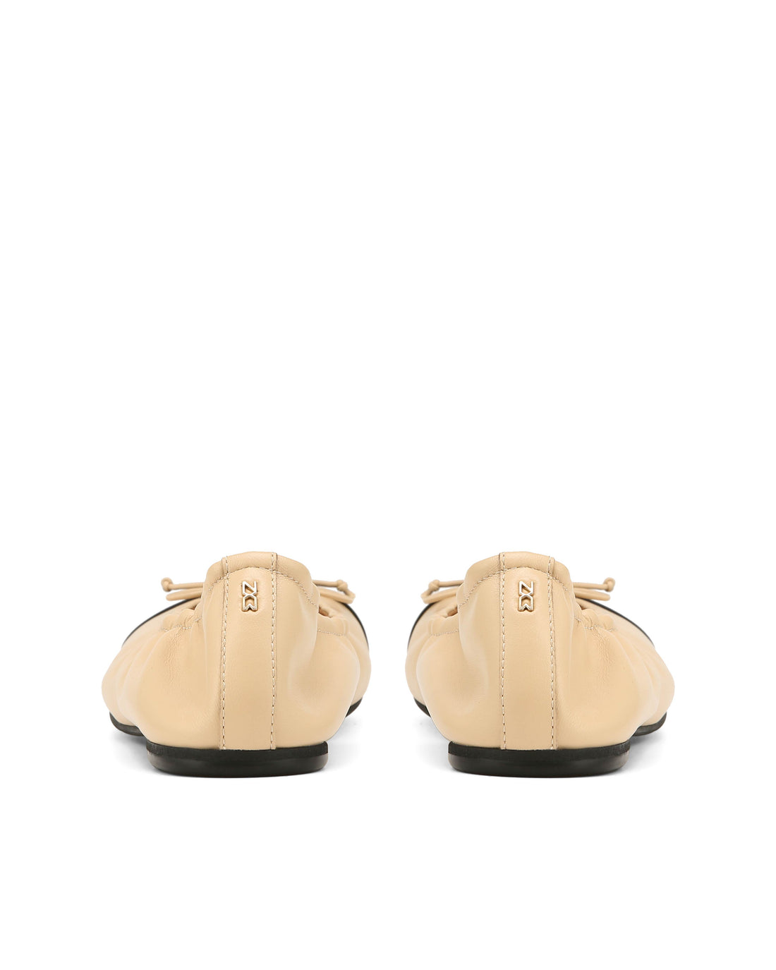 Madison Beige Leather/Black Toe