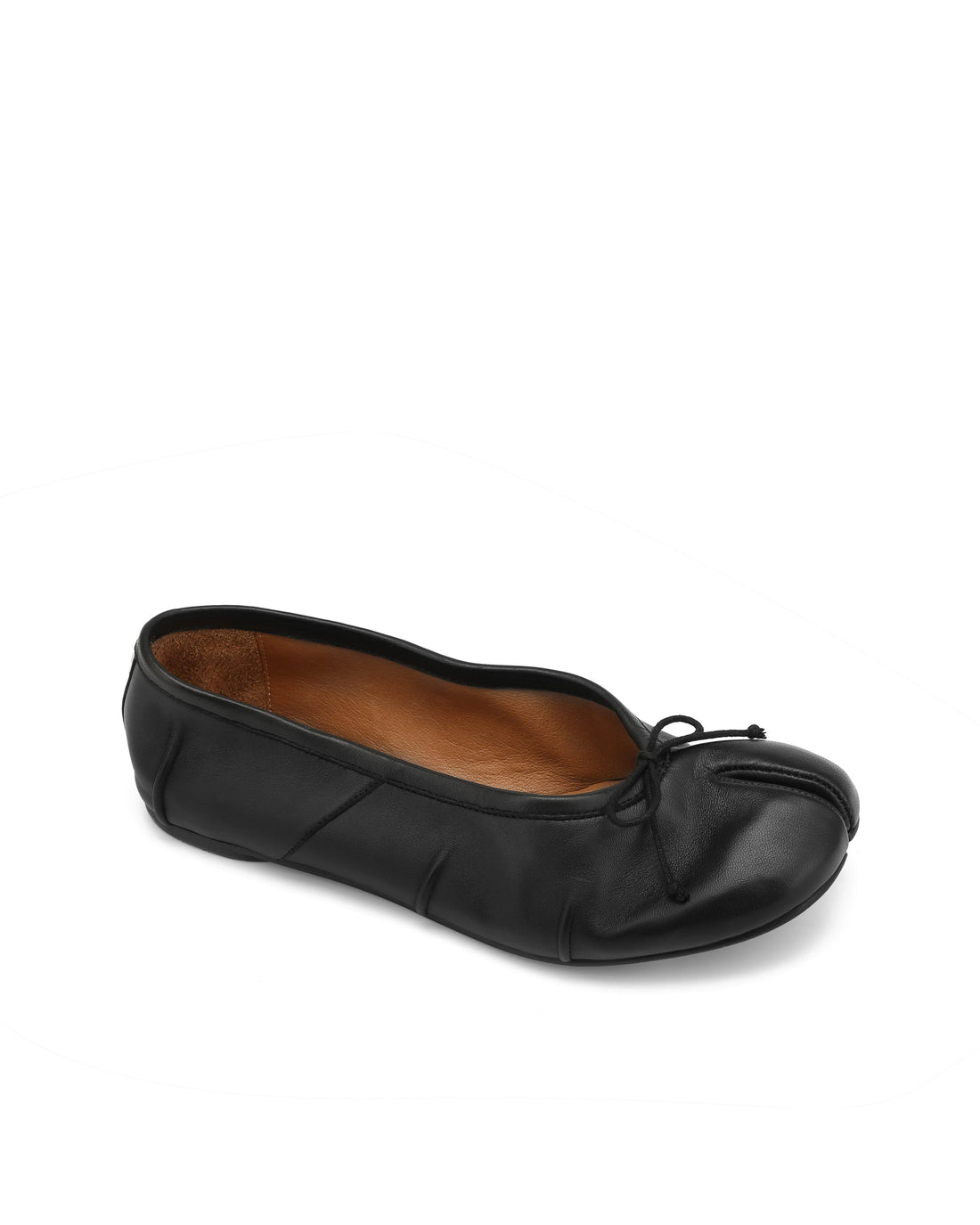 Mavis Black Leather