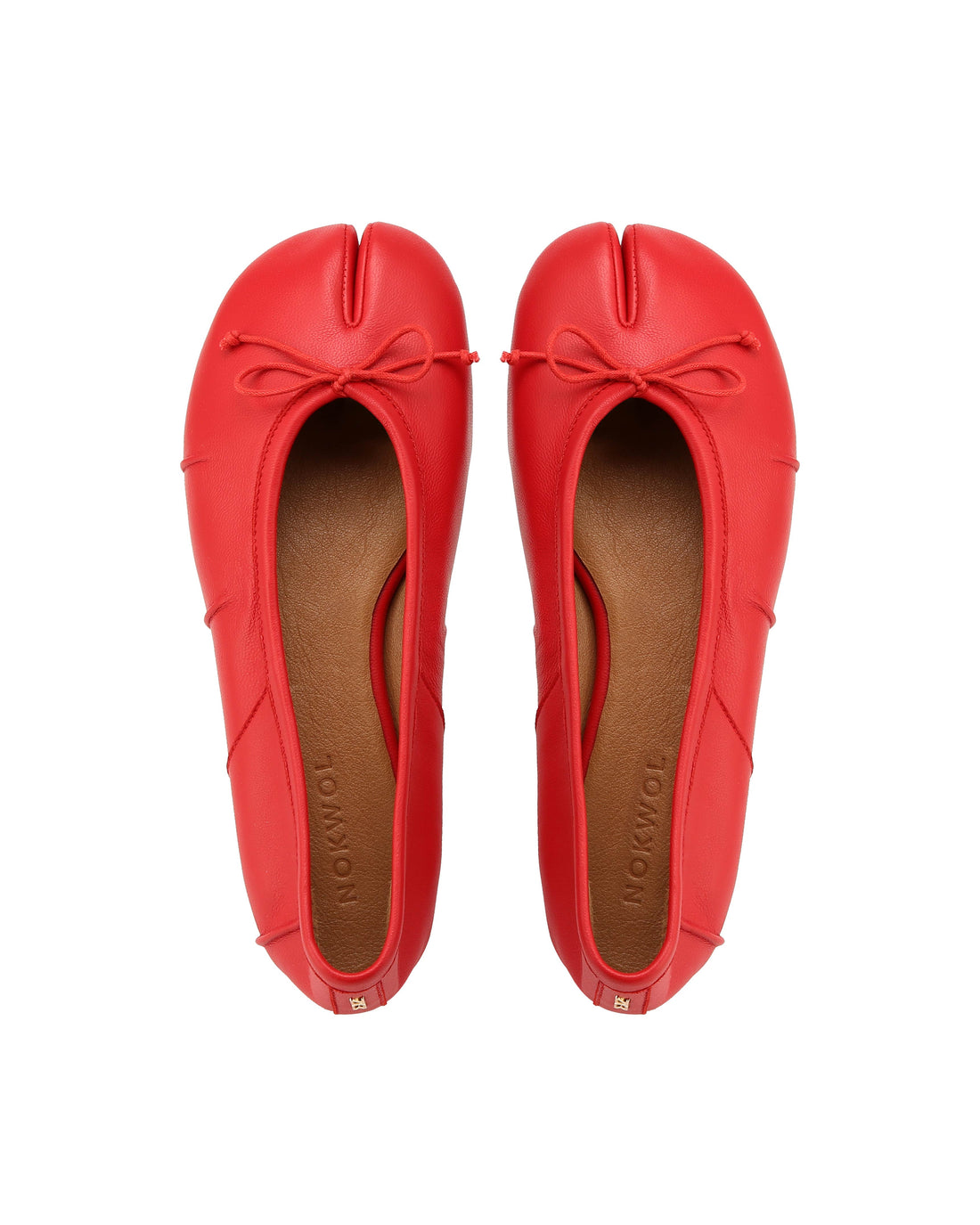 Mavis Red Leather