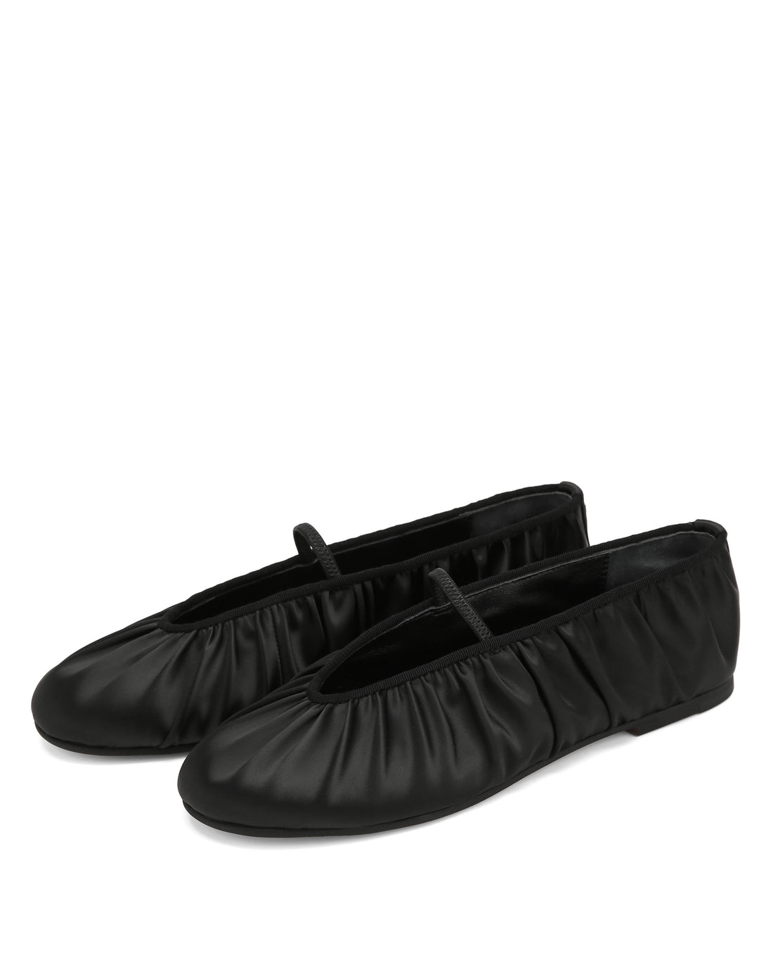 Mena Black Satin