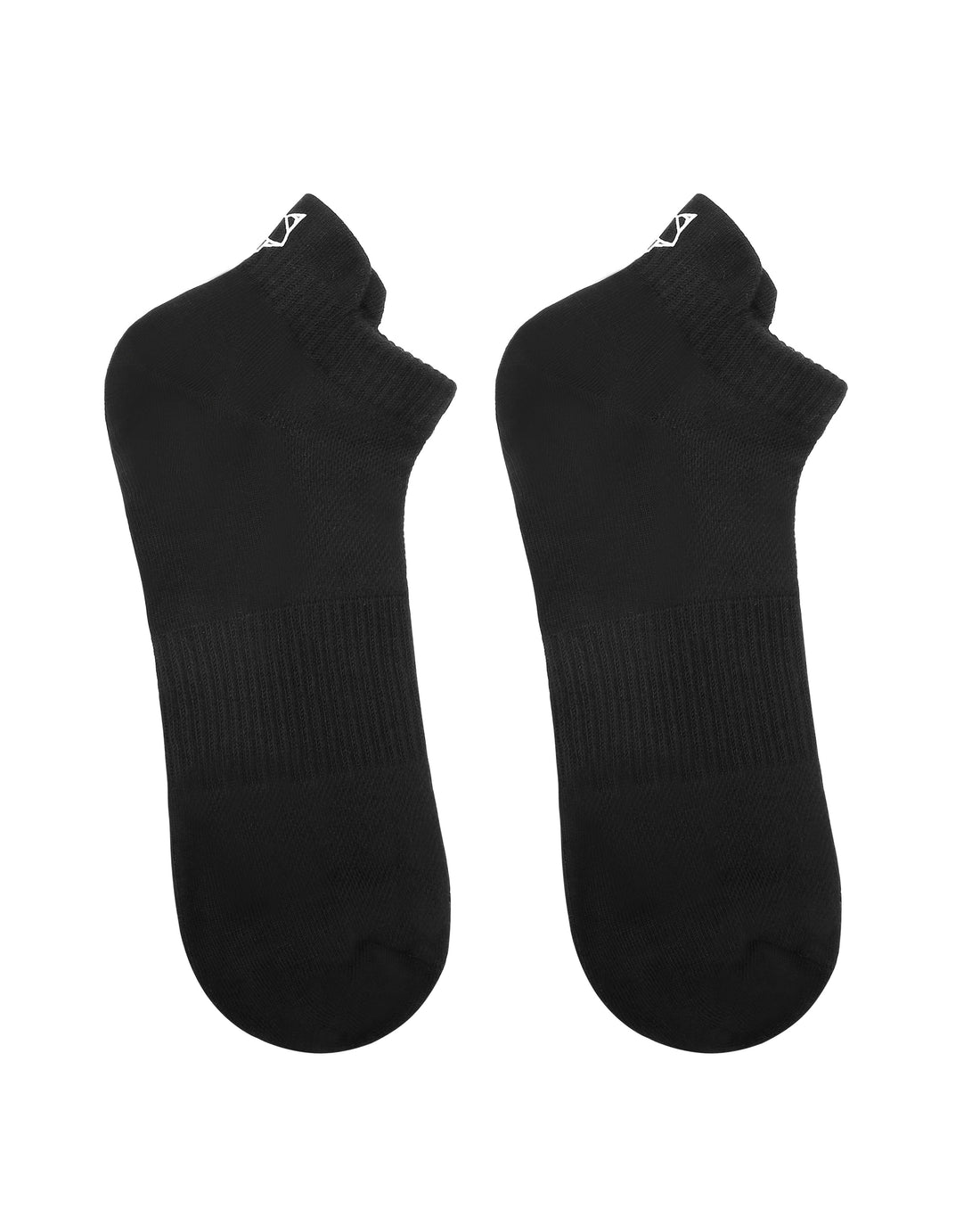 3 Pack Mens Ankle Socks Black