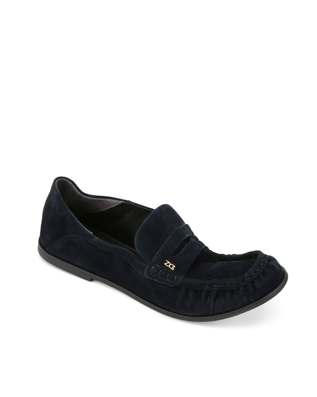 Mica Navy Suede