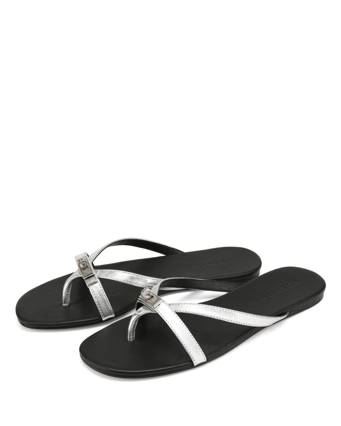 Miley Silver Leather