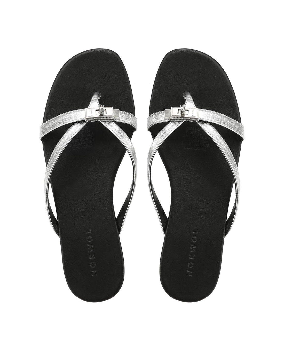 Miley Silver Leather