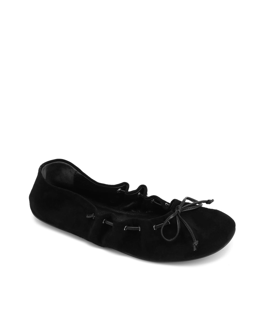 Mo Black Suede