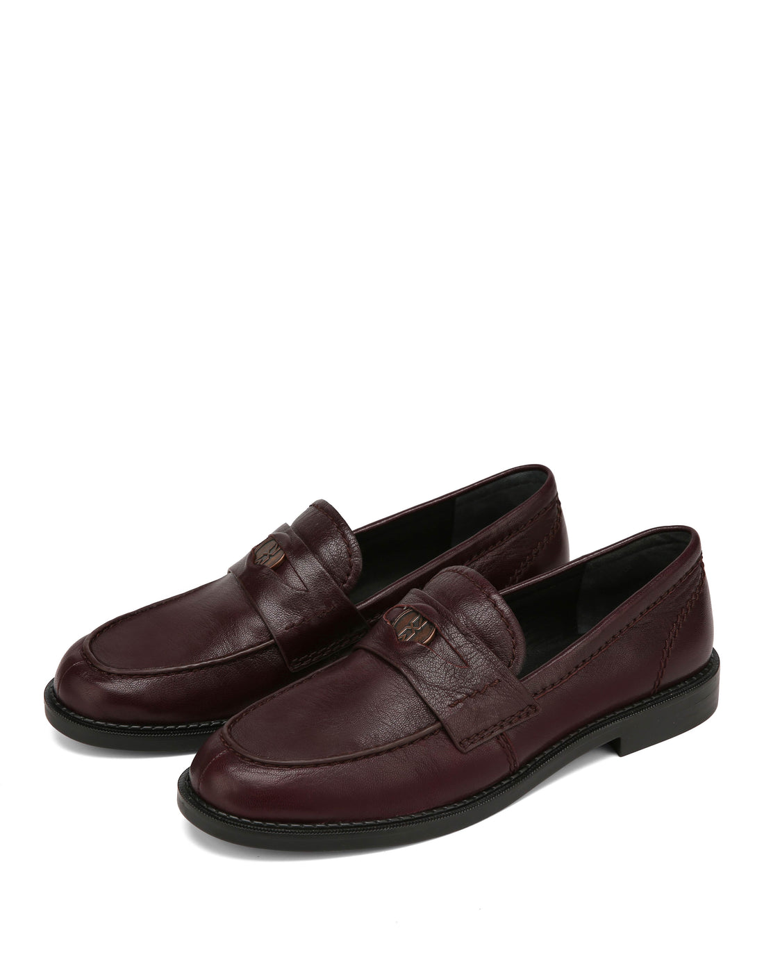 Motor Burgundy Leather