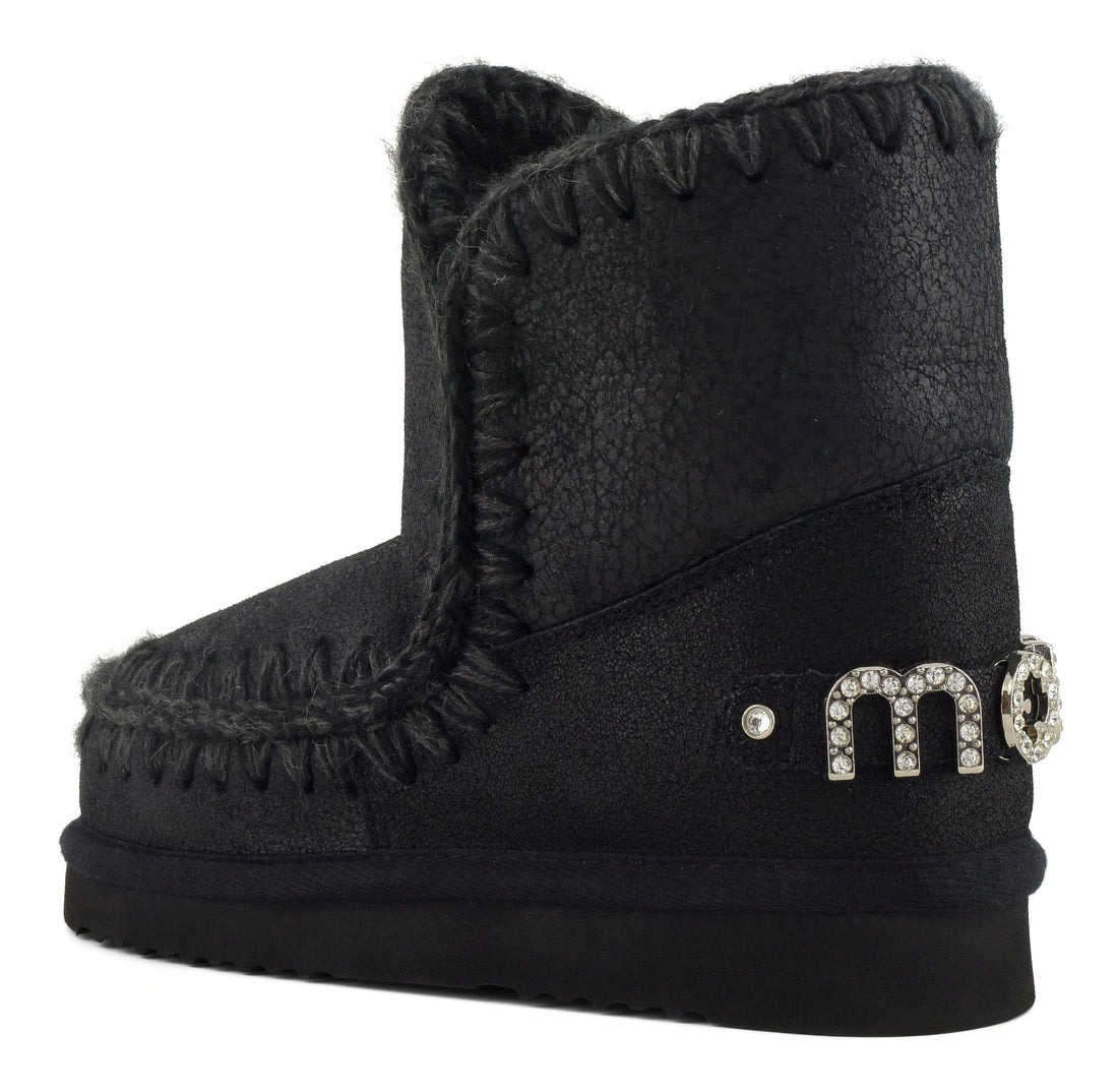 Eskimo 18 Cracked Black/Grey Special Leather MU.FW101036B