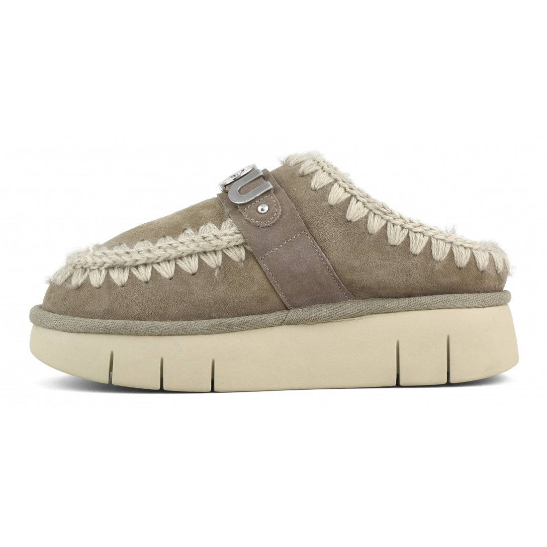 Bounce Clog Elephant Grey Suede MU.FW531001A