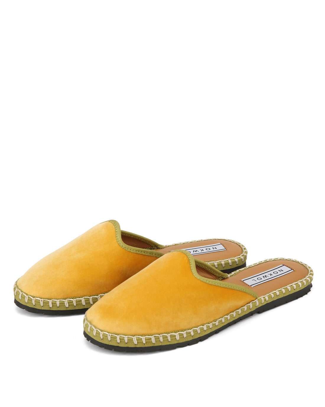 Myra Mustard/Green Velvet