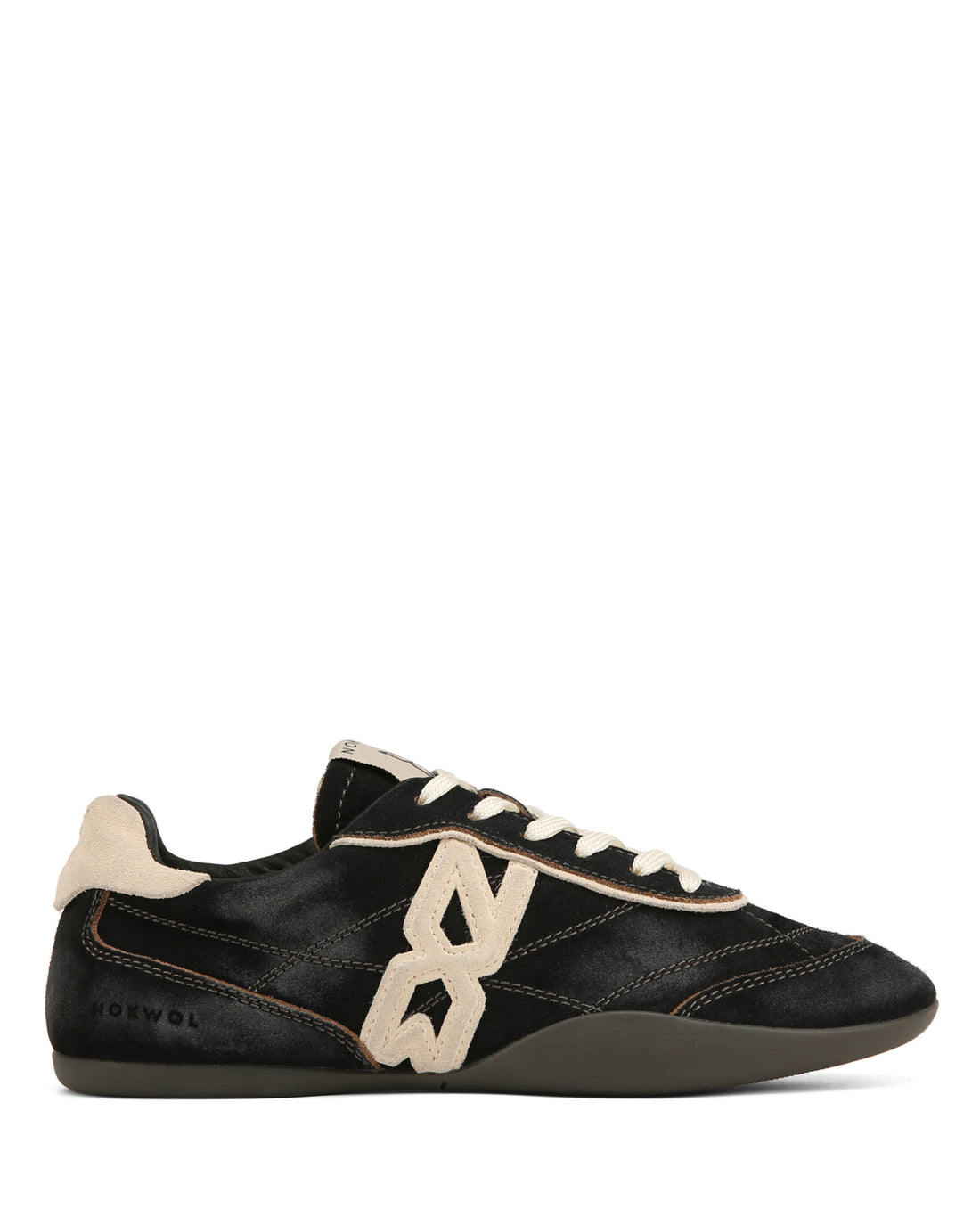 Mystic 3 Black Washed Suede