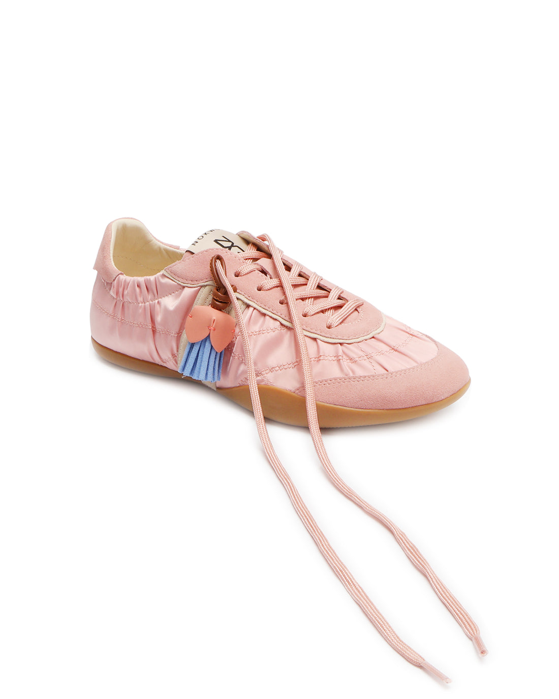 Mystic Satin Pink Suede