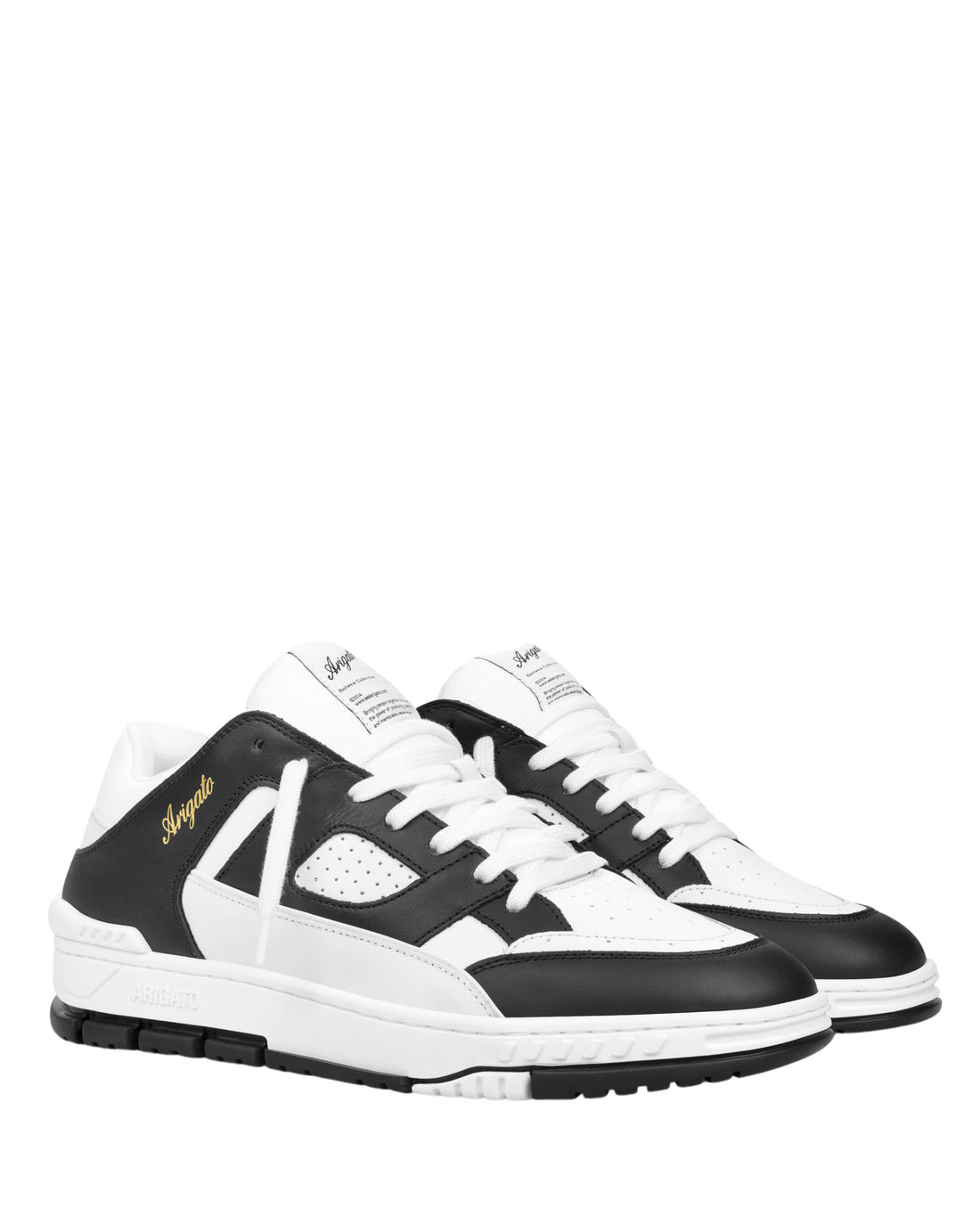 Area Lo Sneaker White/Black Leather