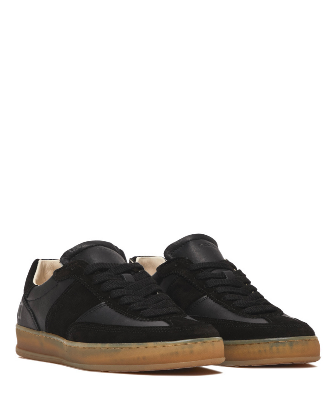 M Sporty Calf Black Leather/Suede