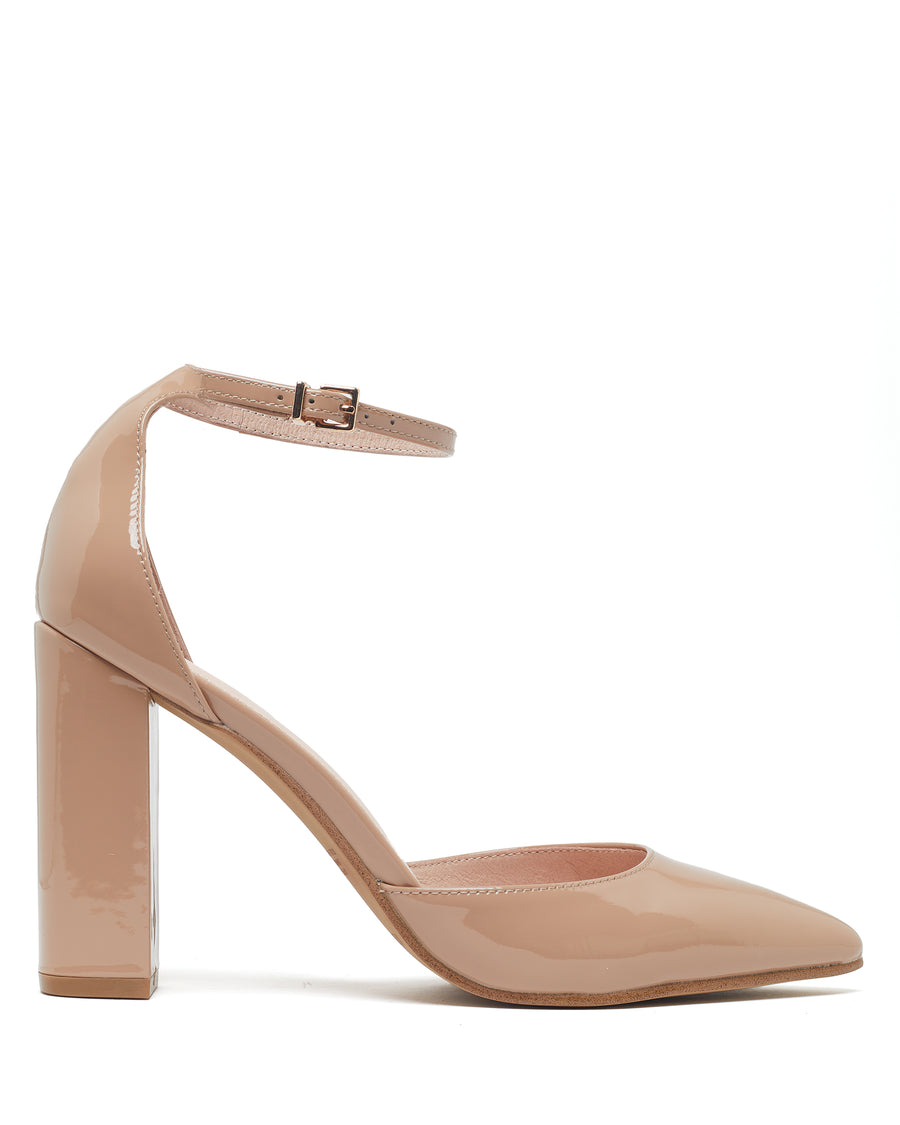 Marnie Nude Patent Leather
