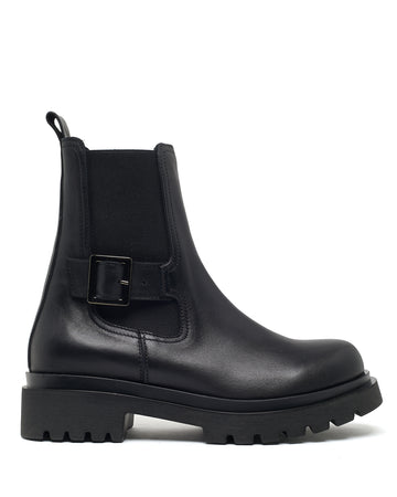 Ashley Black Leather