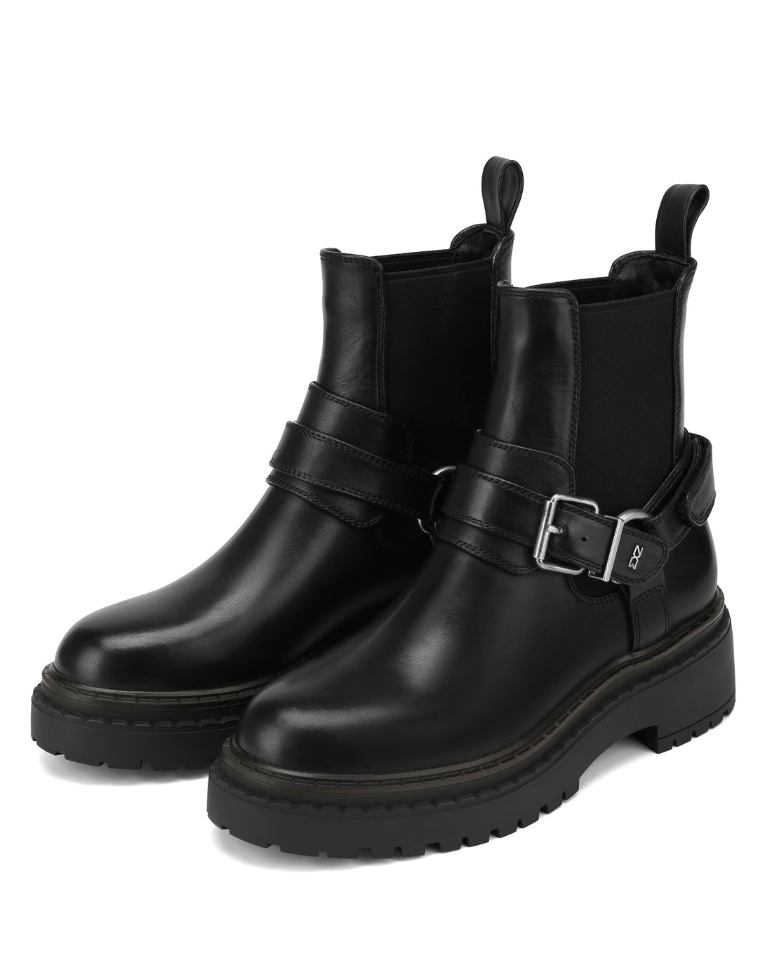Pembroke Black Leather